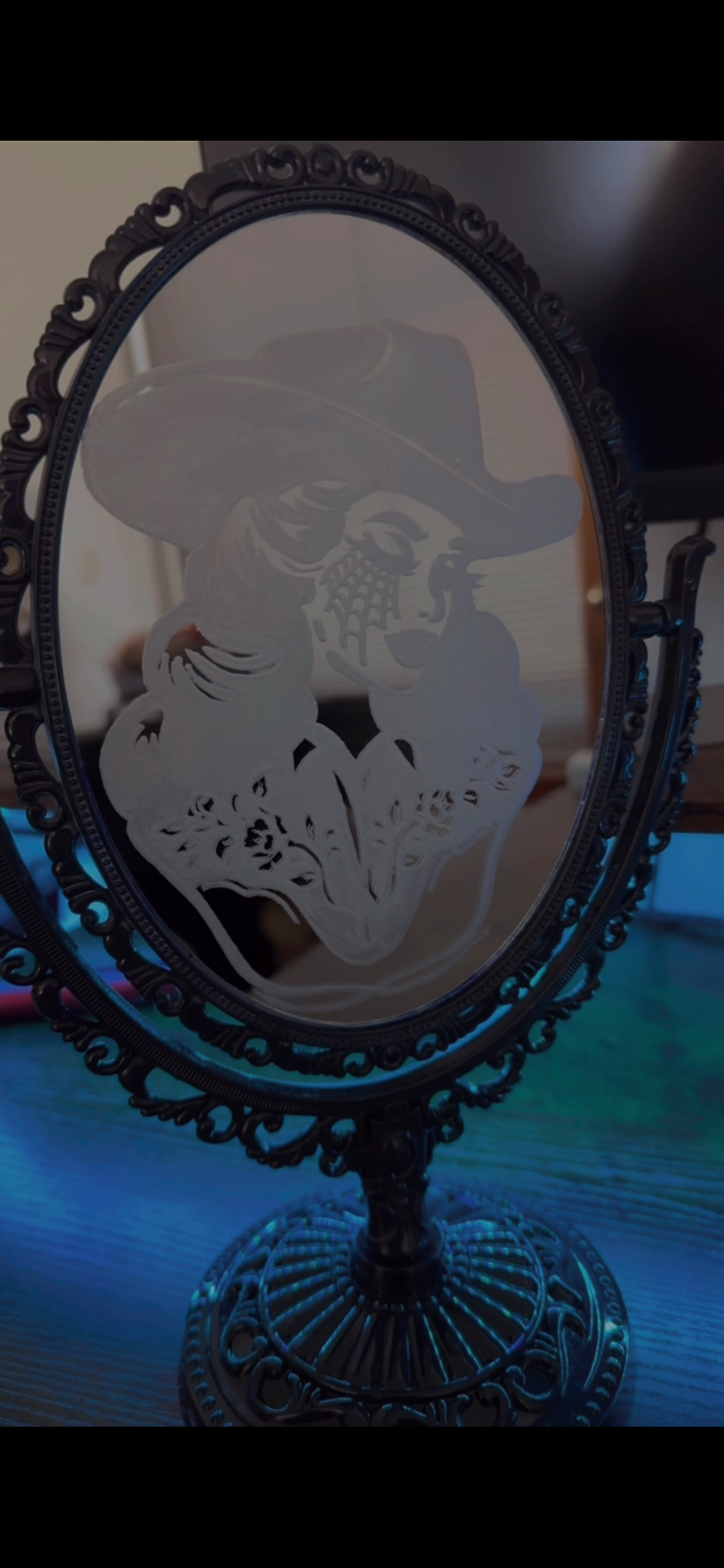 Etched Mirrors